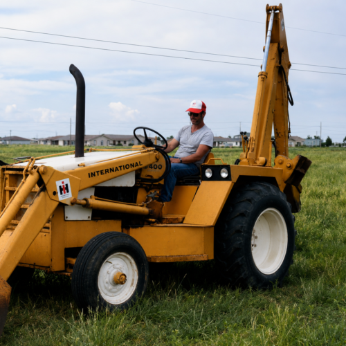 The Tradewind Legacy construction machine in a sunny field