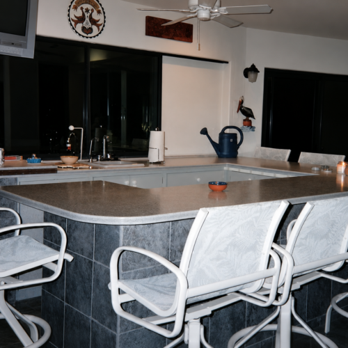 Project Archive outdoor cozy modern kitchen with nautical touches