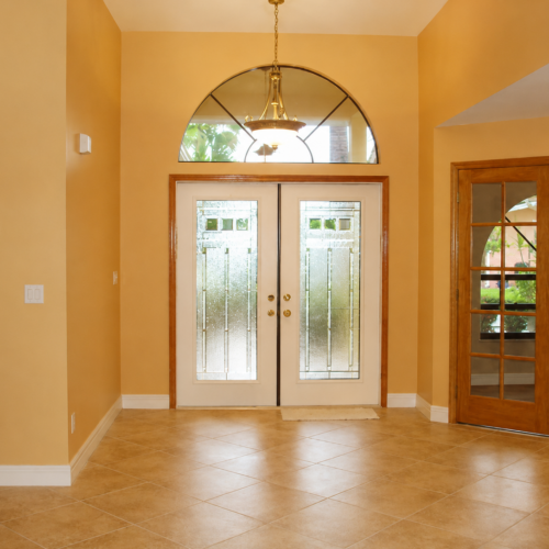 Project Archive renovation bright and welcoming foyer entryway
