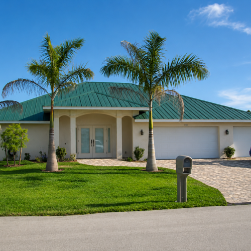 Project Archive renovation suburban home with tropical landscaping